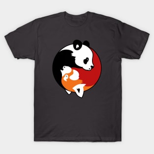 Yin Yang Pandas T-Shirt